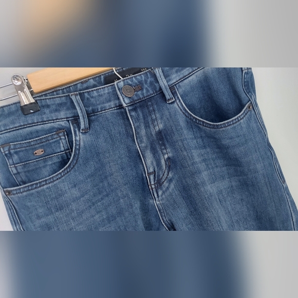 Massimo Dutti Women's Slim Fit Blue Jeans - Picture 7 of 8